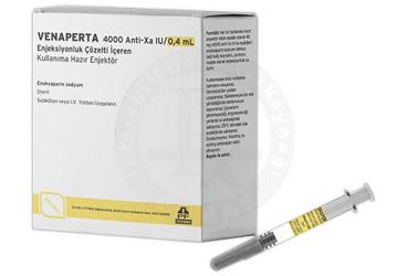 VENAPERTA 4000 ANTI-XA IU/0,4 ML ENJEKSIYONLUK COZELTI ICEREN KULLANIMA HAZIR ENJEKTOR (10 adet)