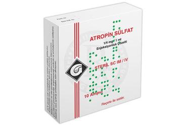 ATROPIN GALEN 0,25 MG 10 AMPUL