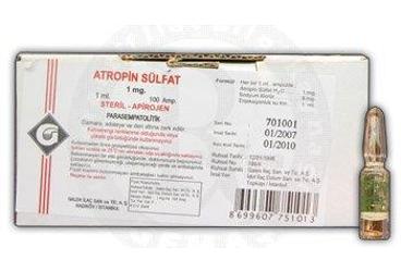 ATROPIN SULFAT 1 MG 1 ML 100 AMPUL