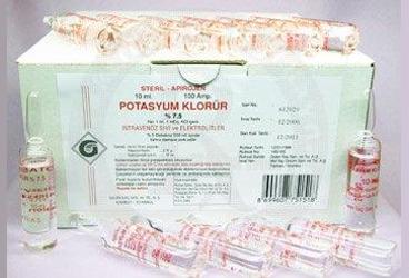 POTASYUM CHL %7.5 10 ML 100 AMPUL