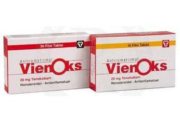 VIENOKS 20 MG 30 FILM TABLET
