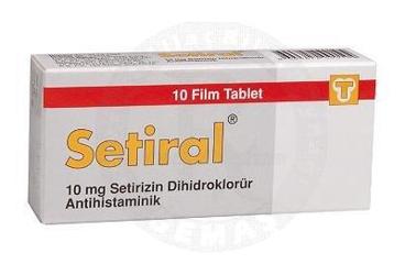 SETIRAL 10 MG 10 FILM TABLET