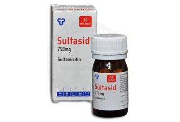 SULTASID 750 MG 10 FILM TABLET