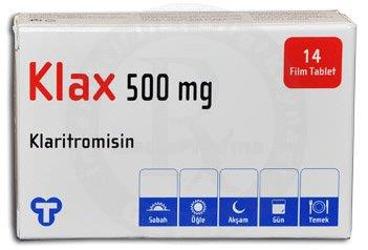 KLAX 500 MG 14 TABLET