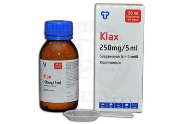 KLAX 250 MG 50 ML SUSPANSIYON