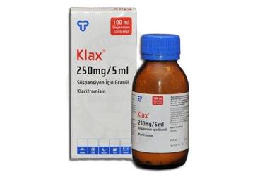 KLAX 250 MG 100 ML ORAL SUSPANSIYON