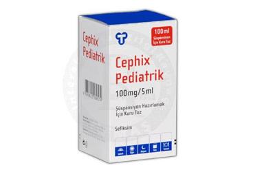 CEPHIX PEDIATRIK SUSPANSIYON HAZ. ICIN KURU TOZ 100 MG/5 ML (100 ML)