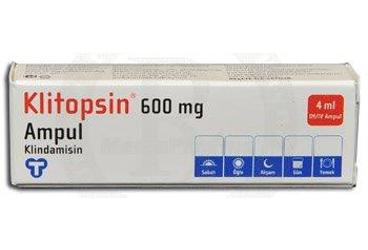 KLITOPSIN 600 MG 1 AMPUL