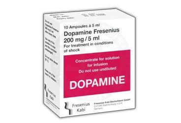 DOPAMINE FRESENIUS 200 MG/5 ML INFUZYONLUK KONSANTRE COZELTI, 10 AMPUL