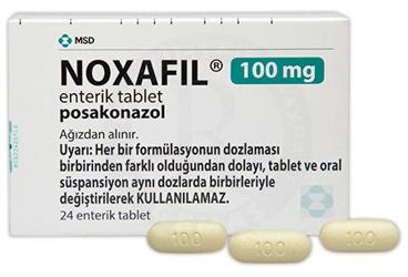NOXAFIL 100 MG 24 ENTERIK TABLET