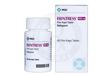 ISENTRESS 400 MG 60 FILM KAPLI TABLET