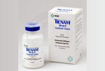 TIENAM IV 500 MG 1 FLAKON
