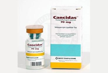 CANCIDAS 70 MG 1 FLAKON