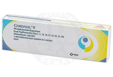 GARDASIL 9 IM ENJEKSIYONLUK SUSPANSIYON (1 ENJEKTOR)