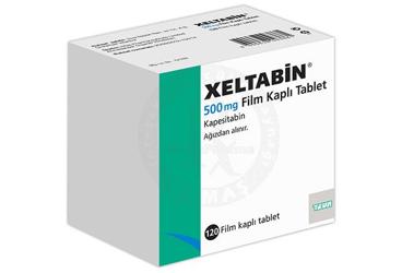 XELTABIN 500 MG 120 FILM KAPLI TABLET