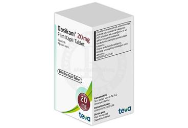DASIKAM 20 MG FILM KAPLI TABLET (60 TABLET)