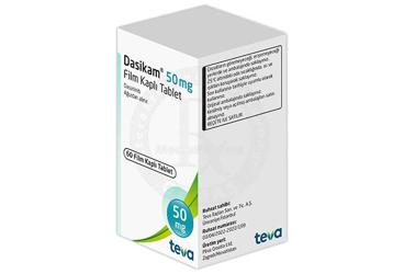 DASIKAM 50 MG FILM KAPLI TABLET (60 TABLET)
