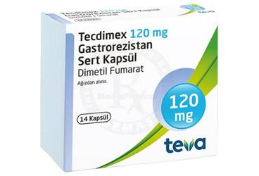 TECDIMEX 120 MG GASTROREZISTAN SERT KAPSUL