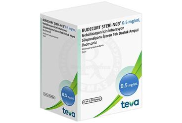 BUDECORT STERI-NEB 1 MG/2 ML NEBULIZASYON ICIN INHALASYON SUSPANSIYONU ICEREN TEK DOZLUK 20 AMPUL