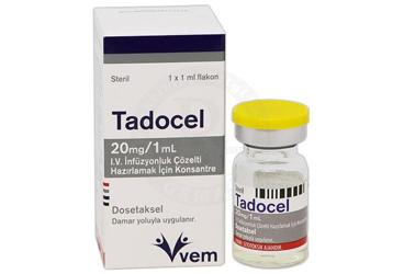 TADOCEL 20 MG/1 ML INF. ICIN KONSANTRE COZ. ICEREN FLAKON