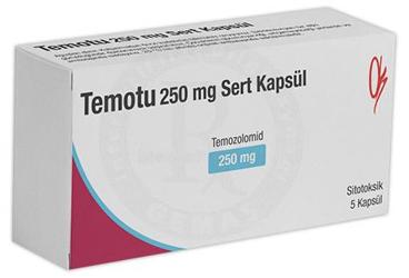TEMOTU 250 MG SERT KAPSUL (5 KAPSUL)