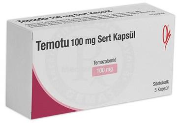 TEMOTU 100 MG SERT KAPSUL (5 KAPSUL)