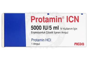PROTAMIN %1 5 ML  1 AMPUL