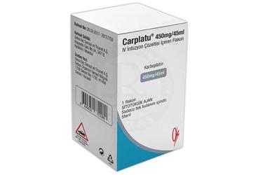 CARPLATU 450 MG/45 ML INFUZYON COZELTISI ICEREN FLAKON