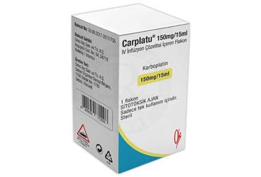CARPLATU 150 MG/15 ML INFUZYON COZELTISI ICEREN FLAKON