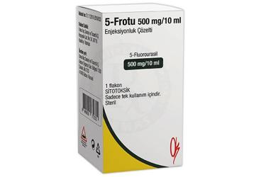 5-FROTU 500 MG/10 ML ENJEKSIYONLUK COZELTI (1 FLAKON)