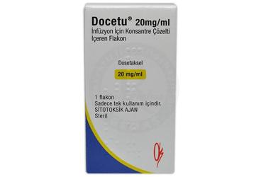 DOCETU 20 MG IV INFUZYON COZ. ICEREN 1 FLAKON