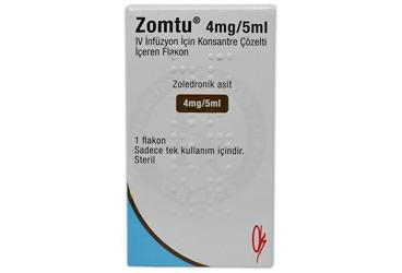 ZOMTU 4 MG/5 ML IV INFUZYON ICIN KONSANTRE COZELTI ICEREN FLAKON
