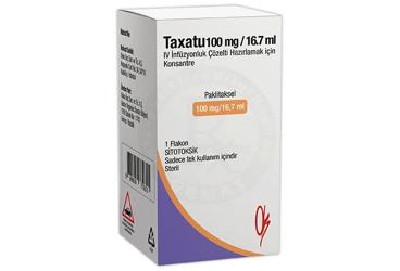TAXATU 100 MG /16,7 ML IV INFUZYONLUK COZELTI HAZIRLAMAK ICIN KONSANTRE (1 FLAKON)