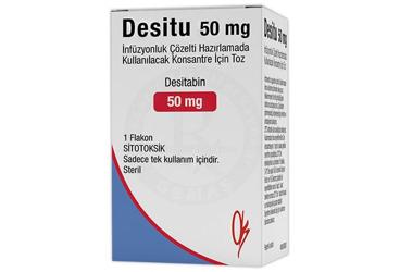 DESITU 50 MG INFUZYONLUK COZELTI HAZIRLAMADA KULLANILACAK KONSANTRE ICIN TOZ