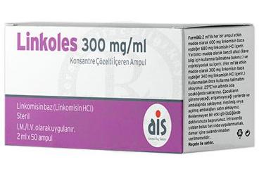 LINKOLES AMPUL 2 ML 600 MG 50 AMPUL