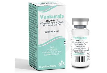 VANKURAIS 500 MG I.V. INFUZYONLUK VE ORAL COZELTI HAZIRLAMAK ICIN TOZ (1 FLAKON)