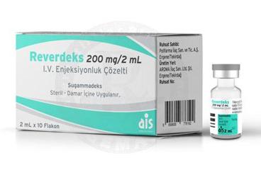 REVERDEKS 200 MG/2 ML I.V. ENJEKSIYONLUK COZELTI