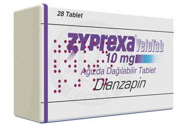 ZYPREXA VELOTAB 10 MG 28 AGIZDA DAGILABILIR TABLET