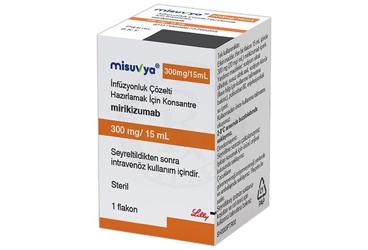MISUVYA 300 MG/15 ML INFUZYONLUK COZELTI HAZIRLAMAK ICIN KONSANTRE