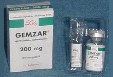 GEMZAR 200 MG IV ENJEKTABL FLAKON