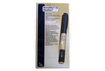NOVOMIX 70 FLEXPEN 100 IU / ML 3 ML KULL. HAZIR DOLU ENJ. KALEMI ICINDE SUSPANSIYON,5 FLEXPEN