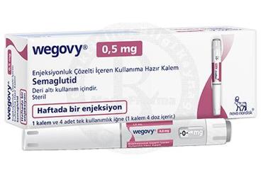 WEGOVY 0.5 MG ENJEKSIYONLUK COZELTI IÇEREN KULLANIMA HAZIR KALEM (1 KALEM)
