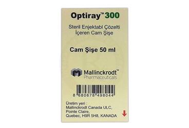 OPTIRAY 300 MG/ML ENJEKSIYONLUK COZELTI ICEREN CAM SISE 50 ML 1SISE