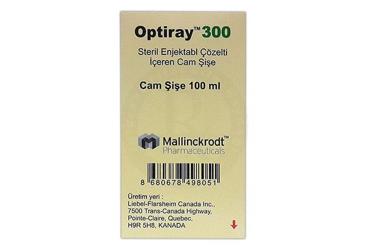 OPTIRAY 300 MG/ML ENJEKSIYONLUK COZELTI ICEREN CAM SISE 100 ML 1SISE