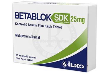 BETABLOK SDK 25 MG KONTROLLU SALIMLI FILM KAPLI TABLET (30 TABLET)