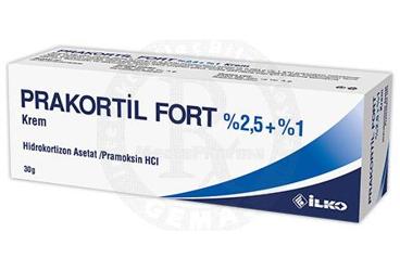 PRAKORTİL FORT %2.5+%1 KREM (30 G)