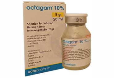 OCTAGAM 5 G/50 ML IV INFUZYONLUK COZELTI (1 FLAKON)