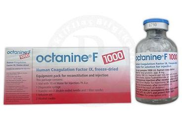 OCTANINE F 1000 IU/10 ML IV ENJEKSIYONLUK COZELTI HAZIRLAMAK ICIN TOZ VE COZUCU
