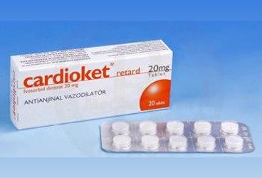 CARDIOKET RETARD 20 MG 20 TABLET