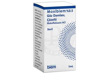 MOXIBIEM %0,5 GOZ DAMLASI, COZELTI